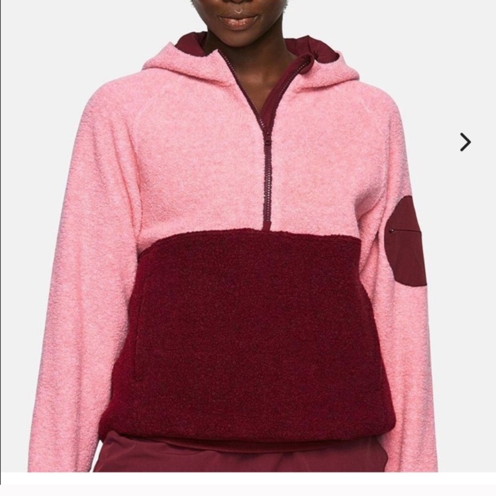 Outdoor voices Megafleece Hoodie Pink Small